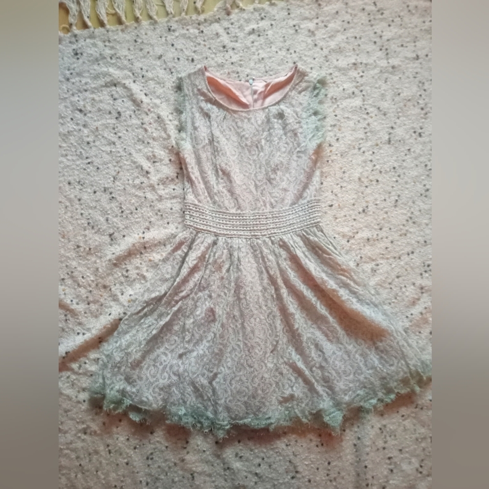 Darling London Mint Lace Party Dress